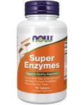 Super Enzymes, 90 капсули, Now - 1t