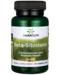 Beta-Sitosterol, 320 mg, 30 капсули, Swanson - 1t