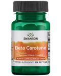 Beta Carotene, 3000 mcg, 100 меки капсули, Swanson - 1t