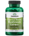 Agaricus Blazei Mushroom Extract, 90 капсули, Swanson - 1t