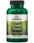 Liver Tone, 300 mg, 120 растителни капсули, Swanson - 1t