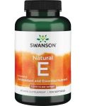 Natural Vitamin E, 671.1 mg, 100 меки капсули, Swanson - 1t