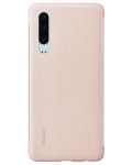 Калъф Huawei - Smart View Flip Elle, P30, розов - 3t
