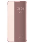 Калъф Huawei - Smart View Flip Elle, P30, розов - 1t