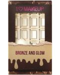 I Heart Revolution Chocolate Палитра бронзант и хайлайтър Bronze & Glow, 2 цвята - 5t