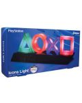 Лампа Paladone - Playstation Icons Light - 3t