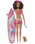 Игрален комплект Barbie - Барби със сърф - 1t