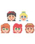 Игрален комплект Pixel - Мозайка, Принцеси - 2t