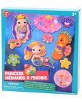 Игрален комплект с пластилин PlayGo - Принцеси, русалки и приятели - 1t