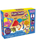 Игрален комплект Fun Sand - Кинетичен пясък, динозавърски скелет - 1t