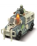Игрален комплект RS Toys - Бронирана кола с войник, със звуци и светлини - 2t
