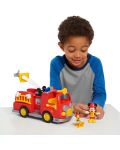 Игрален комплект Just Play Disney Junior - Пожарната кола на Мики Маус, с фигури - 4t