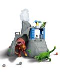 Игрален комплект Schleich Dinosaurs - Базов лагер, експедиция до вулкан - 5t