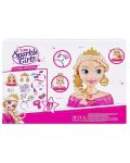 Игрален комплект Zuru Sparkle Girlz - Модел за прически Styling Princess, 81 части - 7t