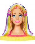 Игрален комплект Barbie Color Reveal - Манекен за прически, с аксесоари - 2t