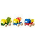 Игрален комплект Orange Tree Toys - Строителни машини, 3 части - 2t