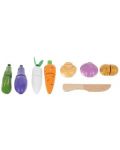 Игрален комплект Kruzzel - Кухненски играчки зеленчуци  - 2t