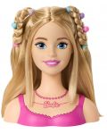 Игрален комплект Barbie - Манекен за прически с аксесоари - 3t