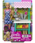 Игрален комплект Barbie - Барби с фермерски маркет - 5t