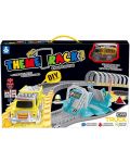 Игрален комплект Felyx Toys - Писта със светещо камионче, тунел, 169 части - 1t