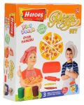 Игрален комплект Heroes Play Dough - За приготвяне на пица  - 1t