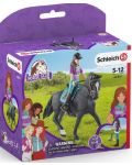 Игрален комплект Schleich Horse Club - Конен клуб Лиса и Буря - 2t