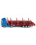 Метална количка Siku Super - Камион за превоз на дървени трупи, 1:87 - 1t