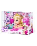 Игрален комплект Zuru Sparkle Girlz - Модел за прически Styling Princess, 81 части - 5t