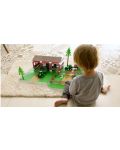 Игрален комплект Kruzzel - Ферма с животни и 2 селскостопански коли - 5t