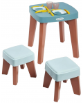 Игрален комплект Ecoiffier - Маса със столчета и прибори - 1t