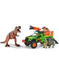 Игрален комплект Dickie Toys - Джип за лов на динозаври - 1t
