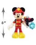 Игрален комплект Just Play Disney Junior - Мики Маус пожарникар, а аксесоари - 5t