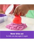 Игрален комплект Kinetic Sand - Куфарче с 5 вида пясък - 6t