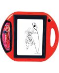 Игрален комплект Lexibook - Проектор за рисуване Ladybug, със шаблони и печати - 3t