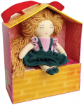 Игрален комплект Svoora - Кукла Ани с преносима къща - 1t