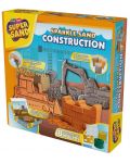 Игрален комплект Play-Toys - Кинетичен пясък, Строителни машини - 1t