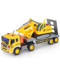 Игрален комплект Moni Toys - Камион с багер, 1:16 - 3t