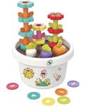 Играчка за подреждане и сортиране Hola Toys - Цветна градина - 1t