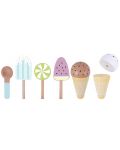 Игрален комплект Tooky toy - Щанд със сладоледи на клечка - 3t