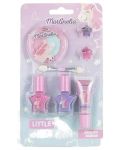 Комплект Martinelia Little Unicorn - Лакове за нокти, гланц, сенки и фиби - 1t