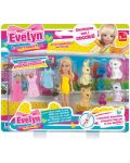 Игрален комплект RS Toys - Кукла Евелин с аксесоари, асортимент - 3t