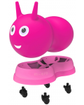 Играчка за яздене и подскачане Micro - Air Hopper, pink - 9t