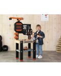 Игрален комплект Smoby Black & Decker - Работилница с инструменти, 94 части - 3t