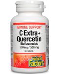 Immune Support C Extra + Quercetin, 60 таблетки, Natural Factors - 1t