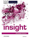 Insight Intermediate Workbook with Online Practice/ Английски език - ниво Intermediate: Учебна тетрадка с онлайн материали - 1t