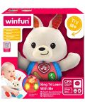 Интерактивна играчка WinFun - Зайче - 2t