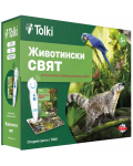 Интерактивен комплект Tolki - Говореща писалка с книга „Животински свят“ - 1t