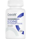 Iodine Potassium Iodine, 400 mcg, 250 таблетки, OstroVit - 1t
