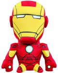 Плюшена играчка Abysse: Marvel - Iron Man, 24 cm - 1t