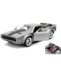 Фигура Metal Die Cast Fast & Furious - Dom's Ice Charger, мащаб 1:32 - 3t